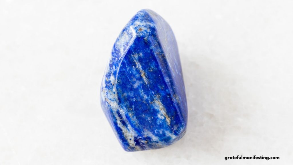 best crystals for shadow work - lapis lazuli