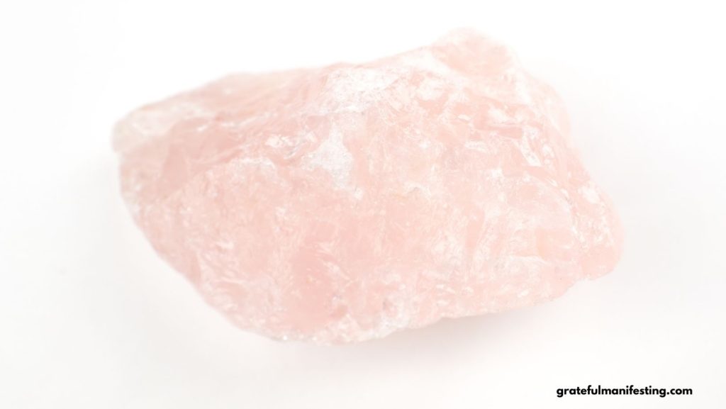 best crystals for shadow work - rose quartz
