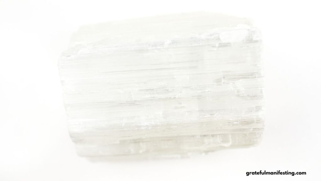 best crystals for shadow work - selenite crystals