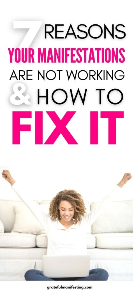 why your manifestations are not working and how to fix it - what to do when your manifestations are not working & how to fix them